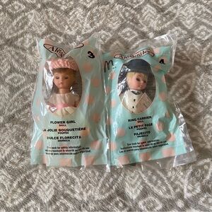Madame Alexander Ring Carrier And Flower Girl Dolls Lot of 2